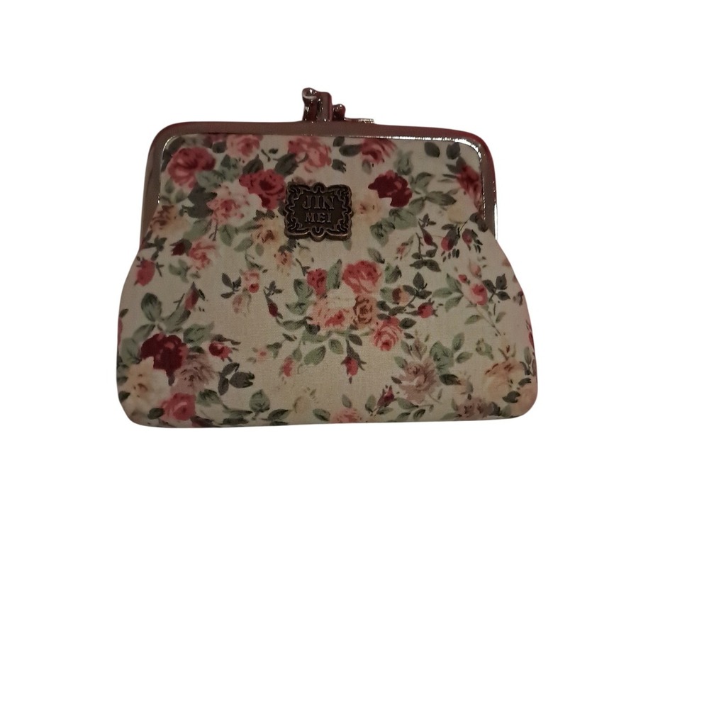 JIN MEI New‎ floral Coin Purse. 4.5" x 4"